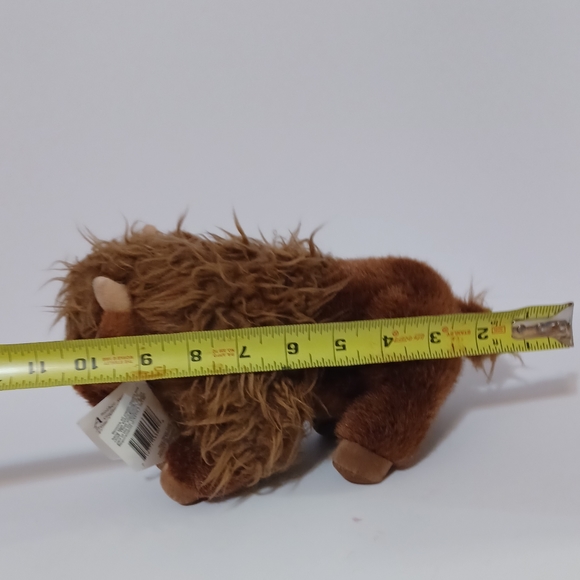 Mary Meyer Brown Bison Buffalo Toy Plush Gruffalo - Picture 9 of 10